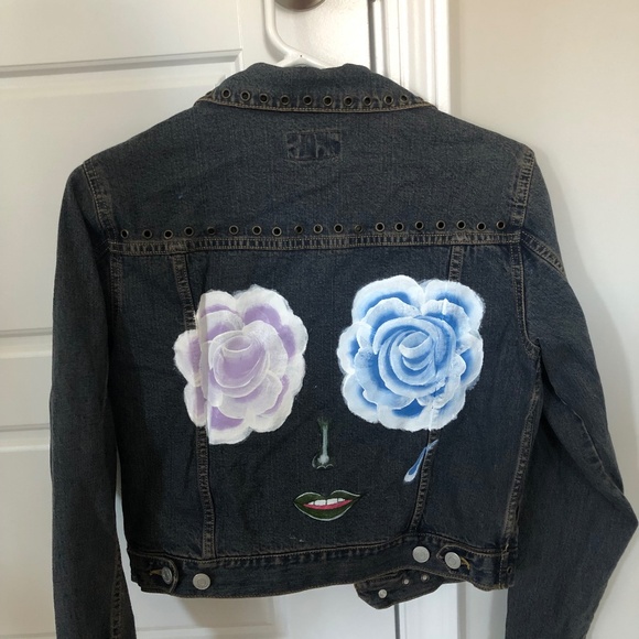 HANDMADE DENIM JACKET - Picture 1 of 2